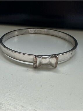 Kate Spade Silver Take a Bow Bracelet